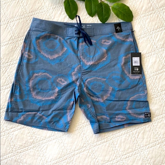RVCA Other - 🌿 NWT Mens RVCA Board Shorts Size 38 Boardshorts